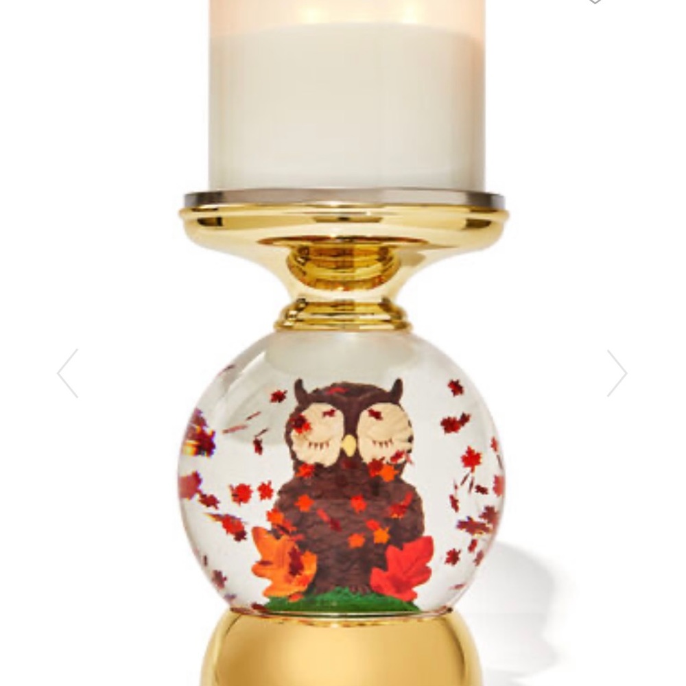 NWT Bath & Body Works Owl 🦉 Candle Holder - Picture 3 of 4